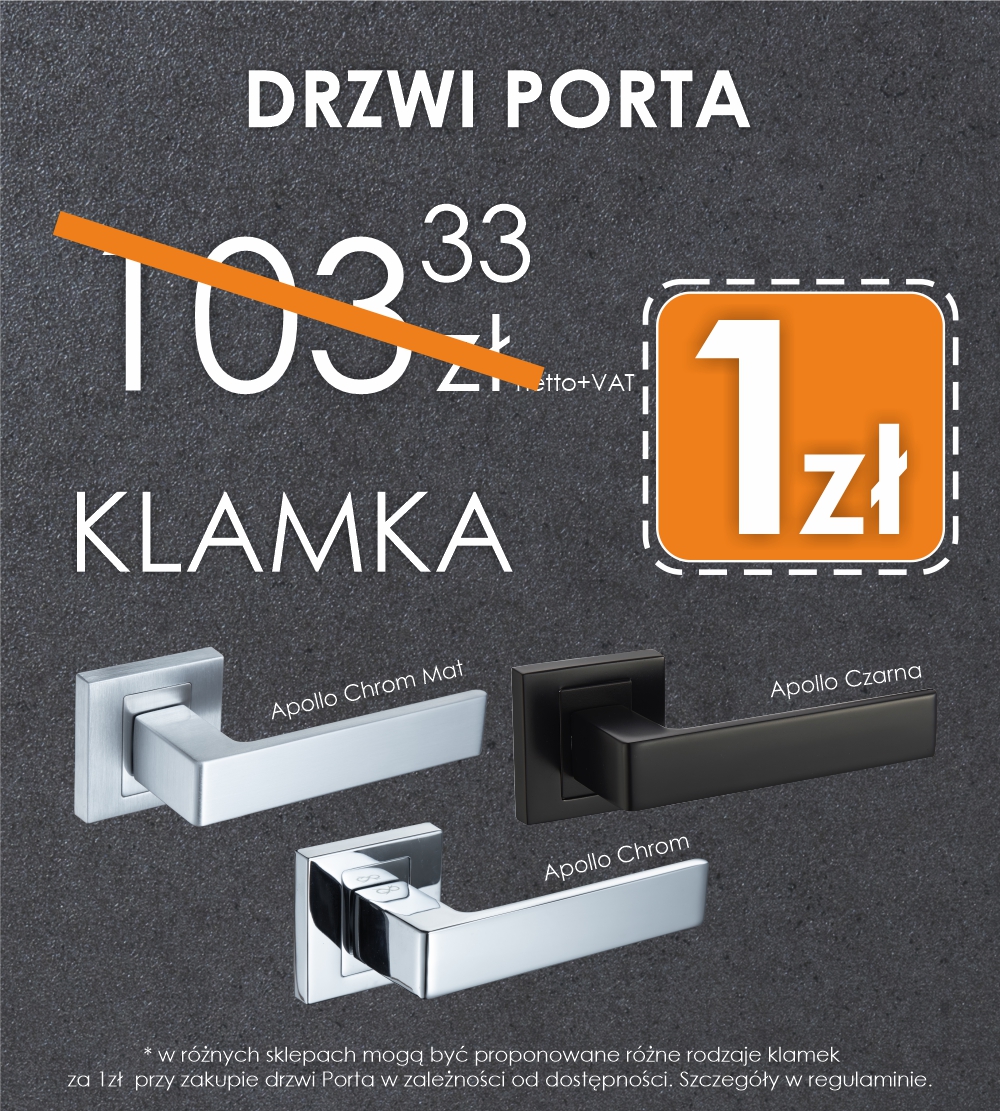 Super Oferta Na Drzwi Premium +pomiar 1zł +montaż 1zł +klamka 1zł ...